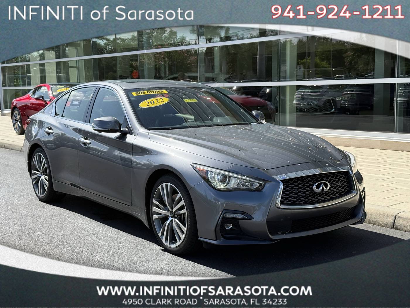 2022 INFINITI Q50 SENSORY — Sedan — 33,585 mi — Sarasota, FL