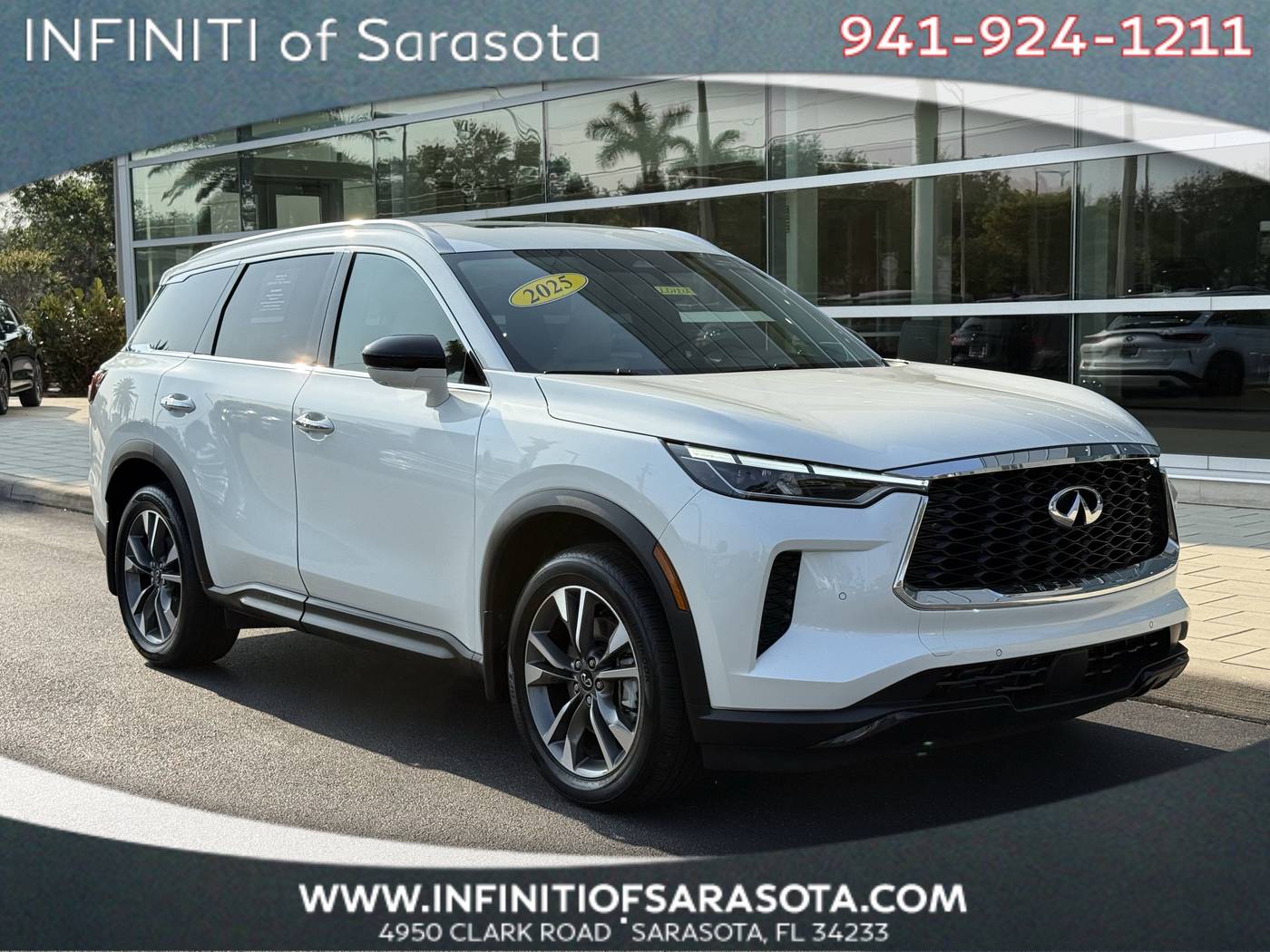 2025 INFINITI QX60 LUXE — SUV — 3,519 mi — Sarasota, FL