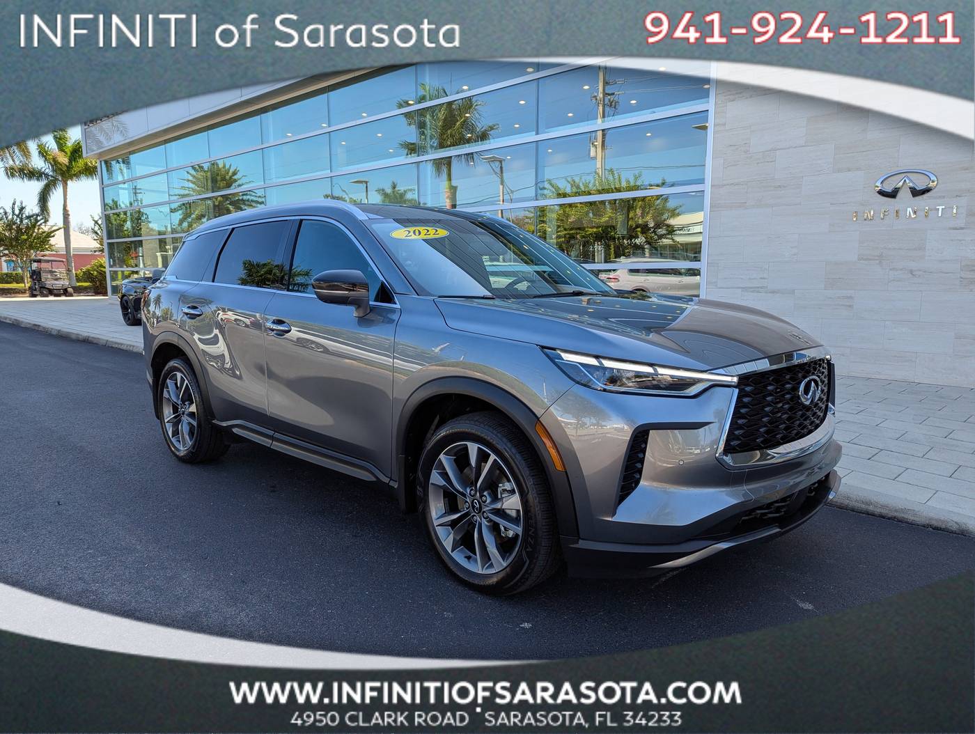 2022 INFINITI QX60 LUXE — SUV — 36,779 mi — Sarasota, FL