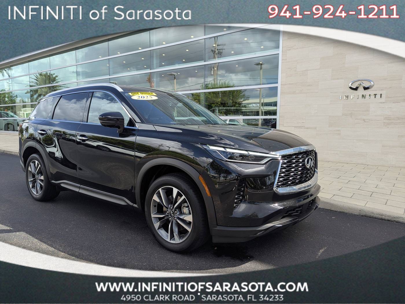 2025 INFINITI QX60 LUXE — SUV — 5,125 mi — Sarasota, FL
