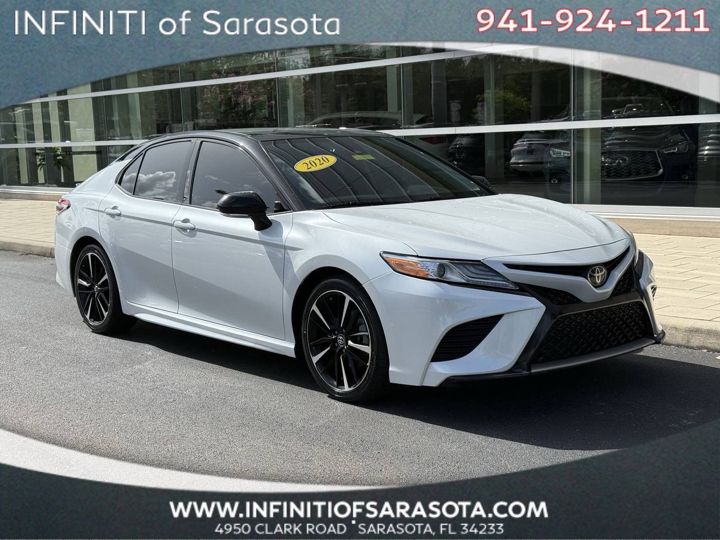 2020 Toyota Camry XSE — Sedan — 74,687 mi — Sarasota, FL
