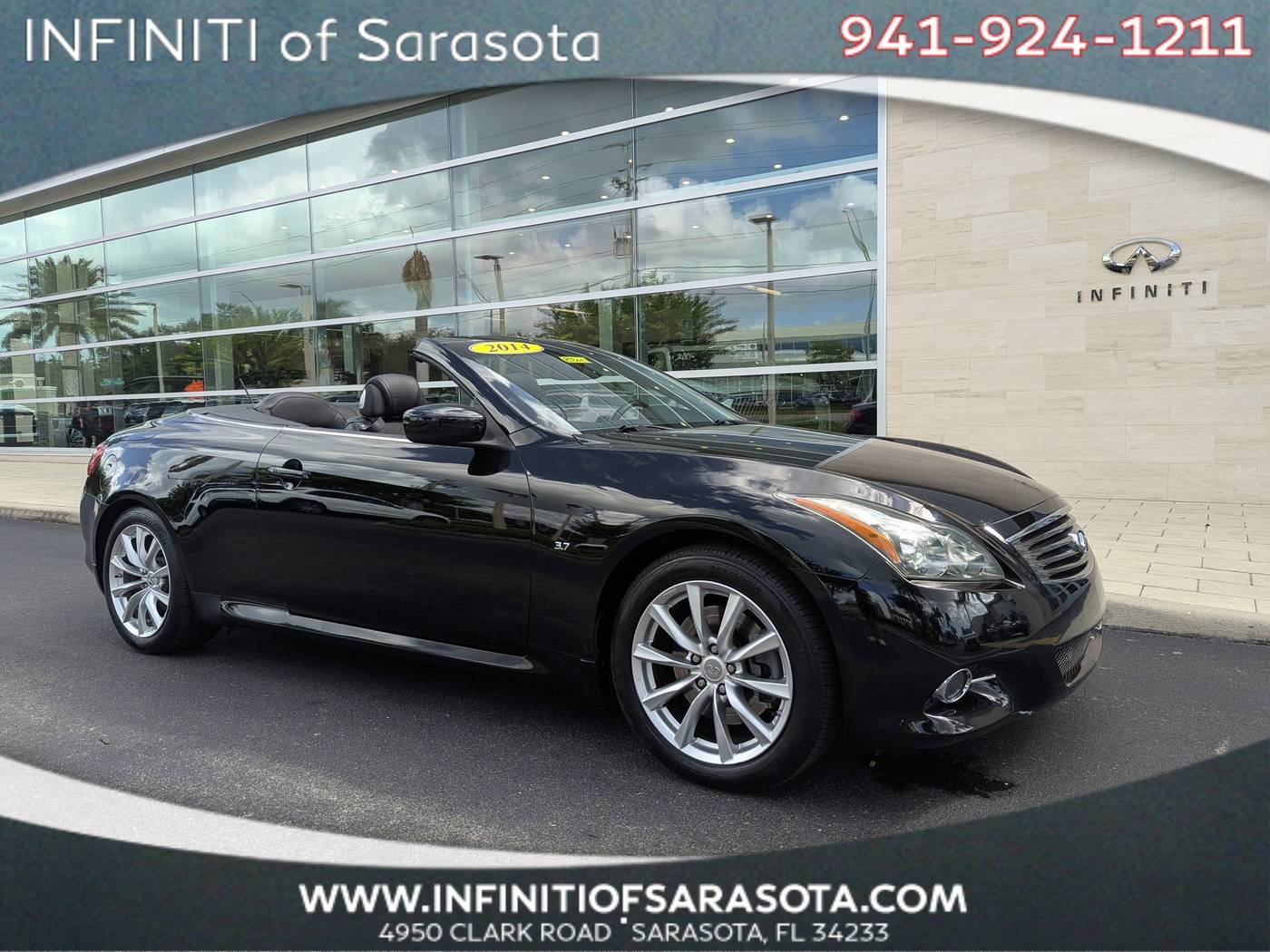 2014 INFINITI Q60 Standard — Convertible — 46,670 mi — Sarasota, FL