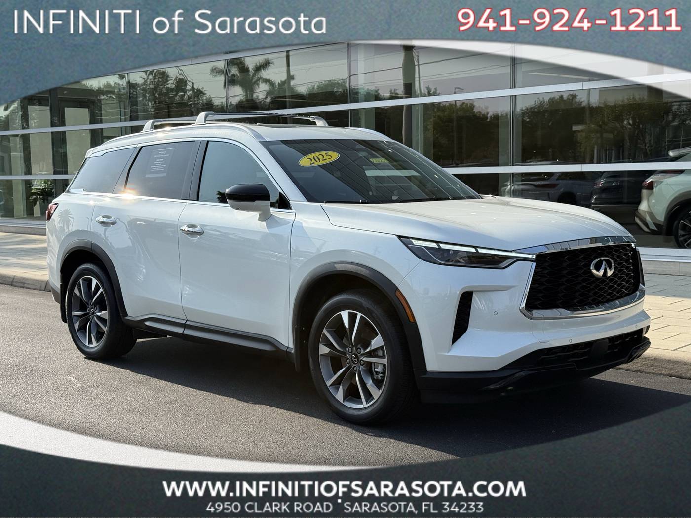 2025 INFINITI QX60 LUXE — SUV — 3,321 mi — Sarasota, FL
