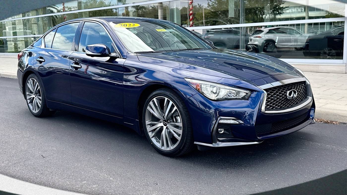 2022 INFINITI Q50 SENSORY — Sedan — 27,609 mi — Sarasota, FL