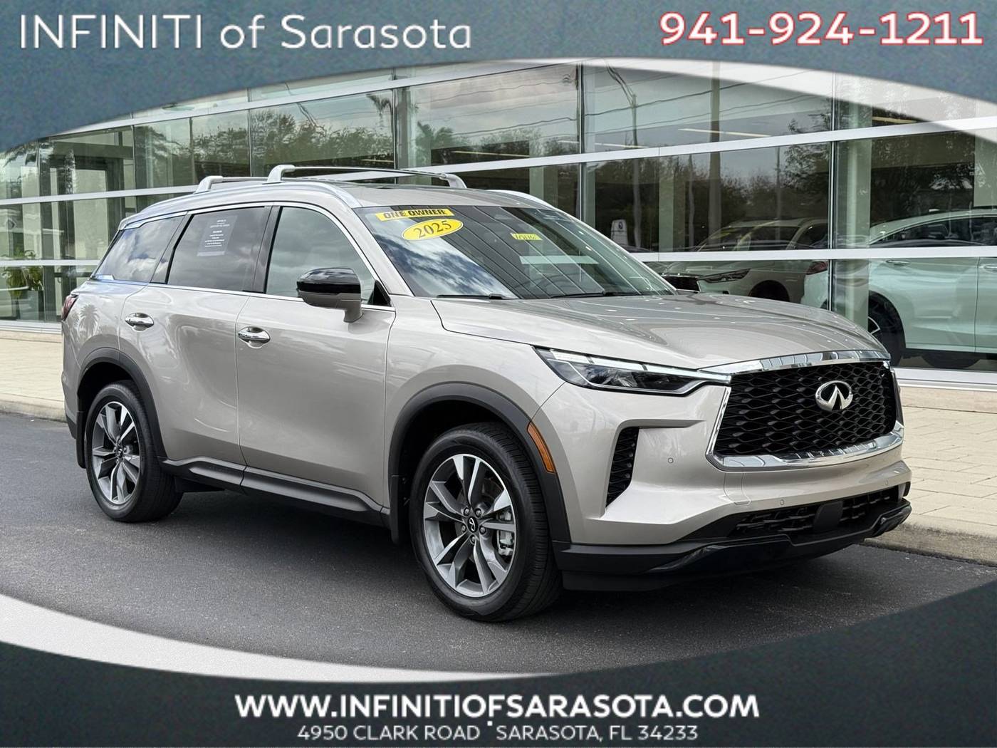 2025 INFINITI QX60 LUXE — SUV — 4,367 mi — Sarasota, FL