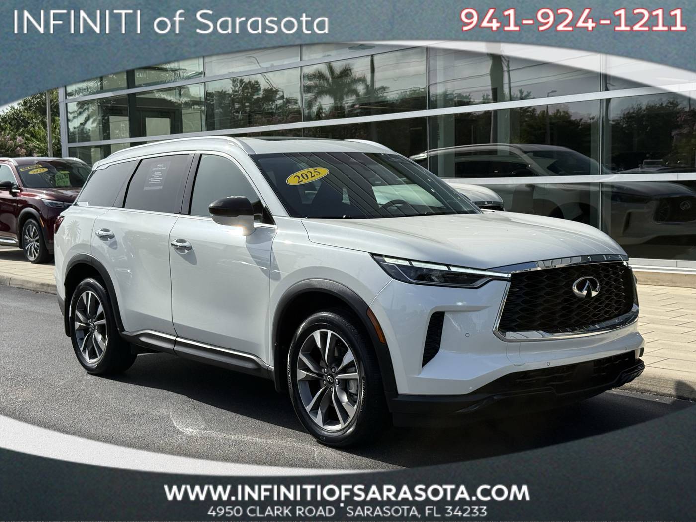 2025 INFINITI QX60 LUXE — SUV — 4,653 mi — Sarasota, FL