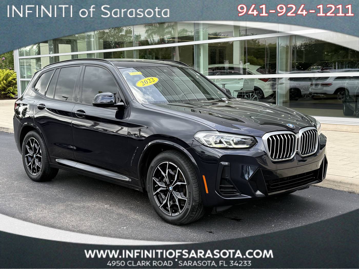 2022 BMW X3 30i — SUV — 52,995 mi — Sarasota, FL