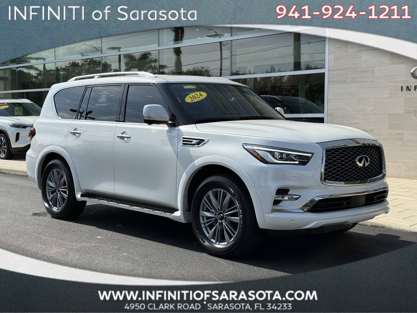 2024 INFINITI QX80 LUXE — SUV — 2,632 mi — Sarasota, FL