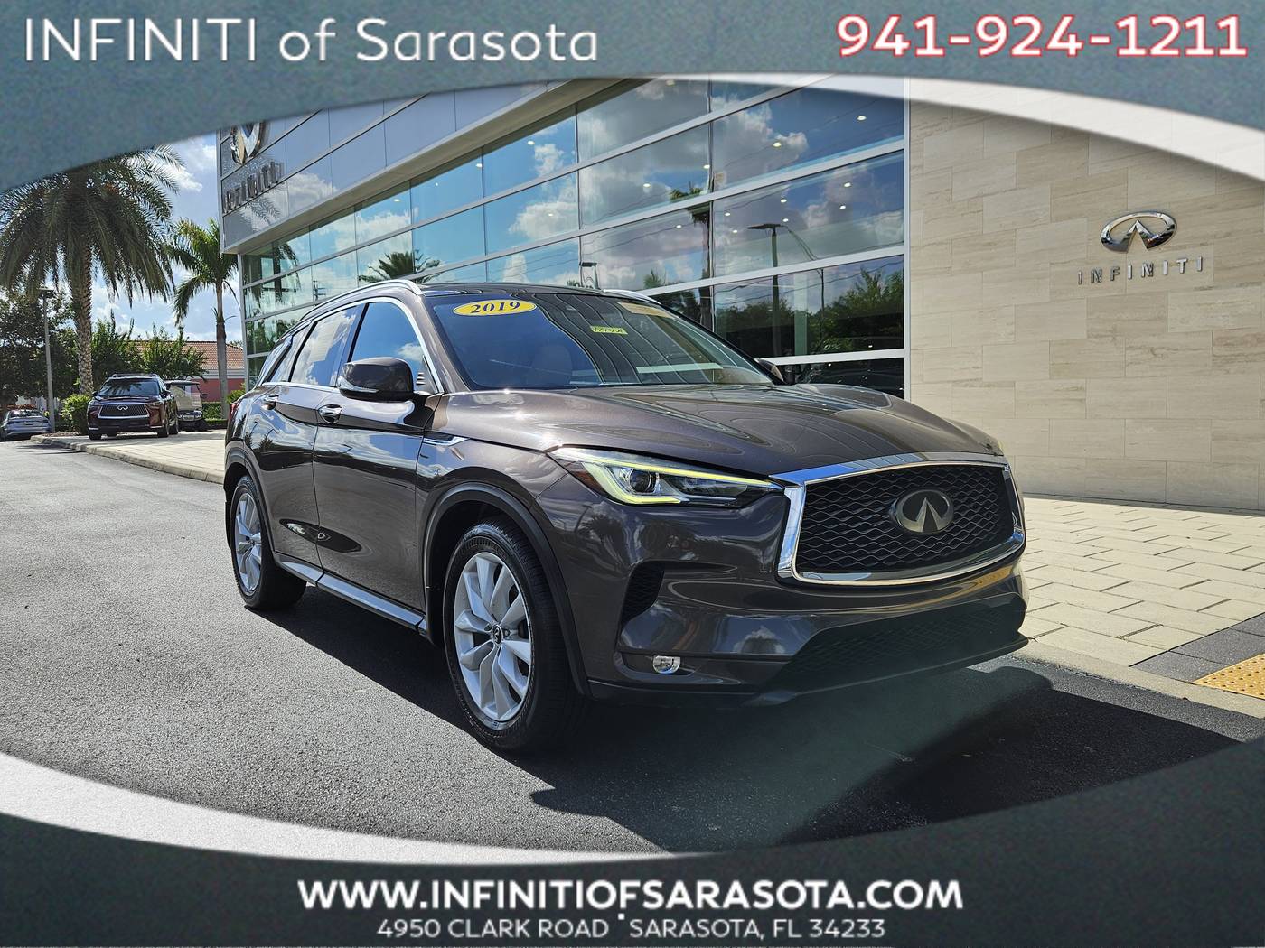 2019 INFINITI QX50 LUXE — SUV — 71,106 mi — Sarasota, FL