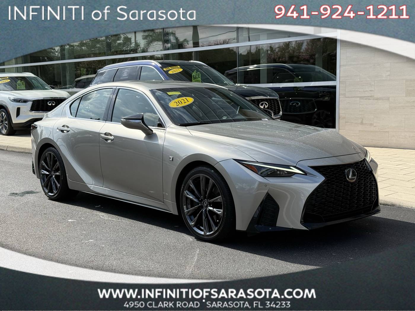 2022 Lexus IS IS 350 F SPORT — Sedan — 20,899 mi — Sarasota, FL