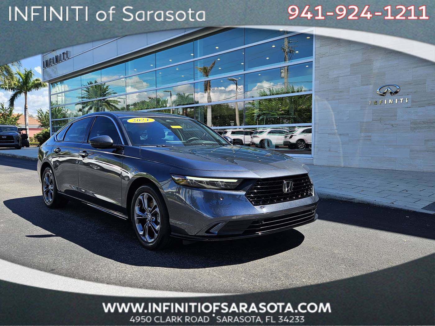 2024 Honda Accord Hybrid EX-L — Sedan — 4,841 mi — Sarasota, FL