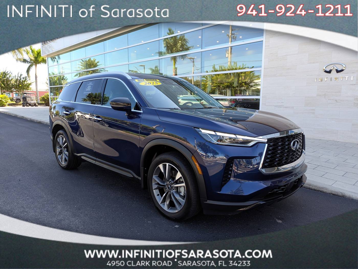 2025 INFINITI QX60 LUXE — SUV — 4,366 mi — Sarasota, FL