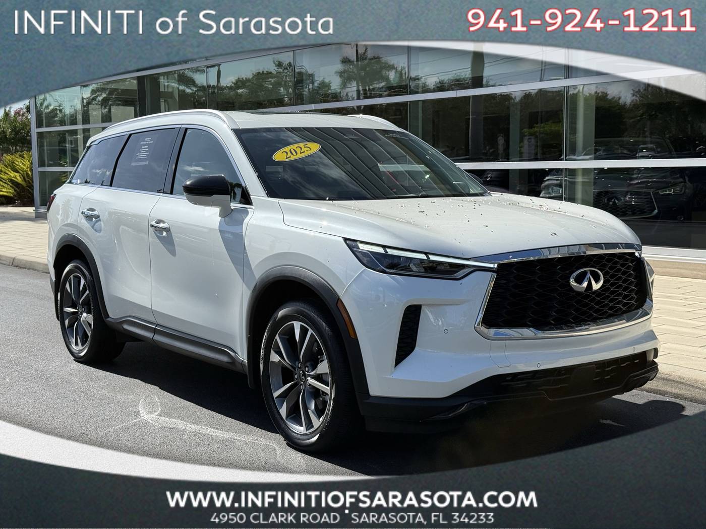 2025 INFINITI QX60 LUXE — SUV — 4,308 mi — Sarasota, FL