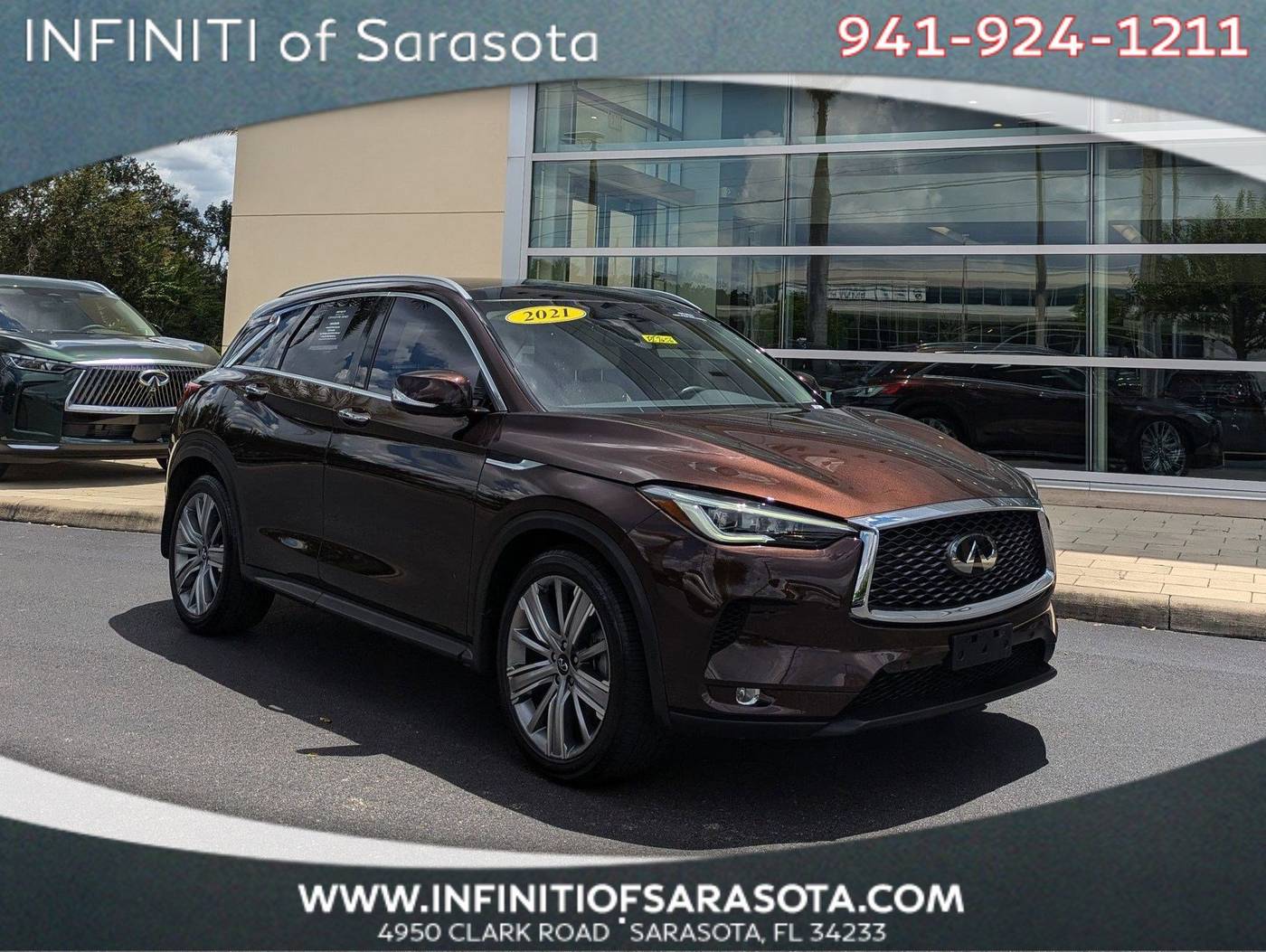 2021 INFINITI QX50 SENSORY — SUV — 19,028 mi — Sarasota, FL