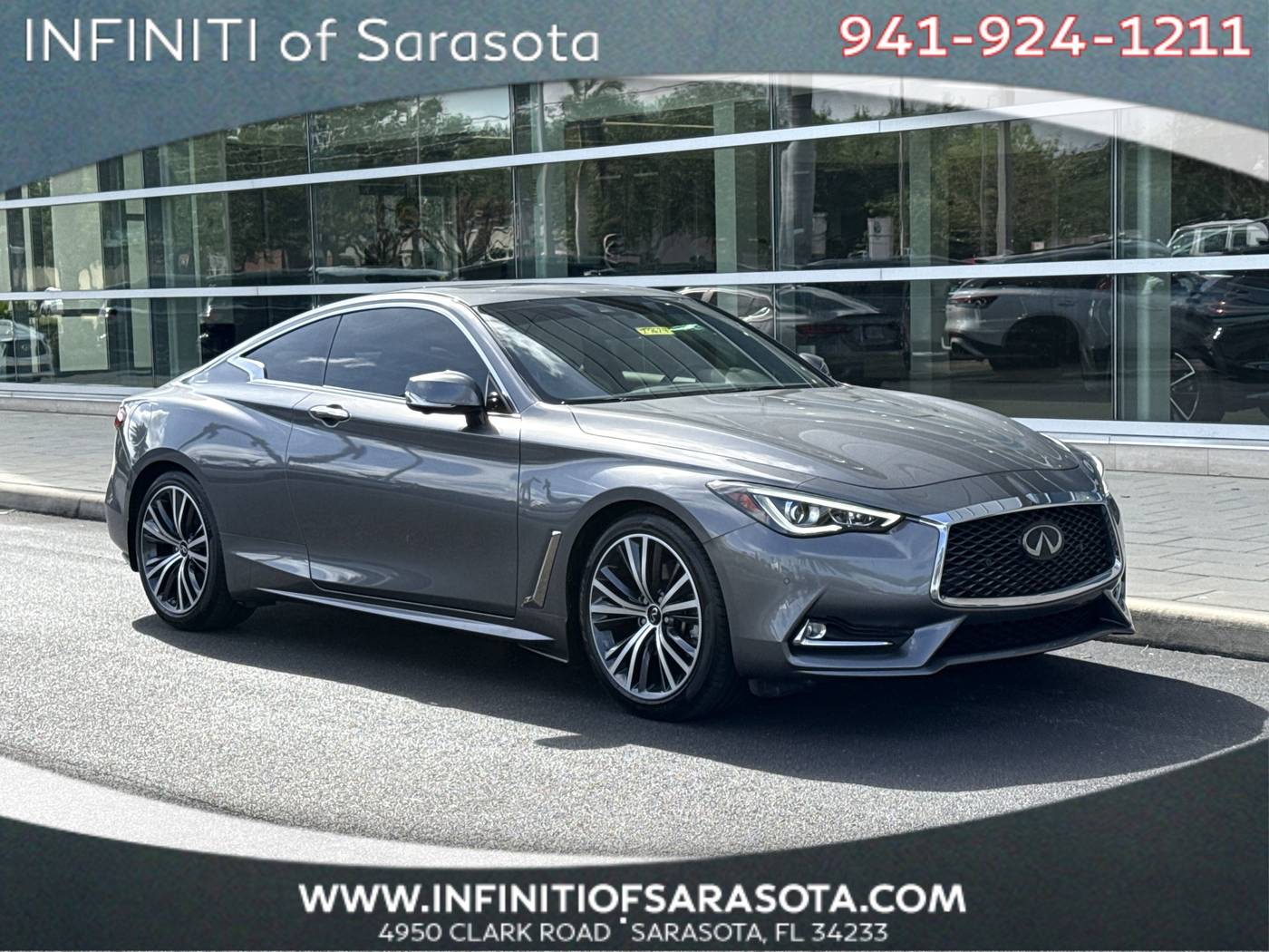2022 INFINITI Q60 LUXE — Coupe — 21,369 mi — Sarasota, FL