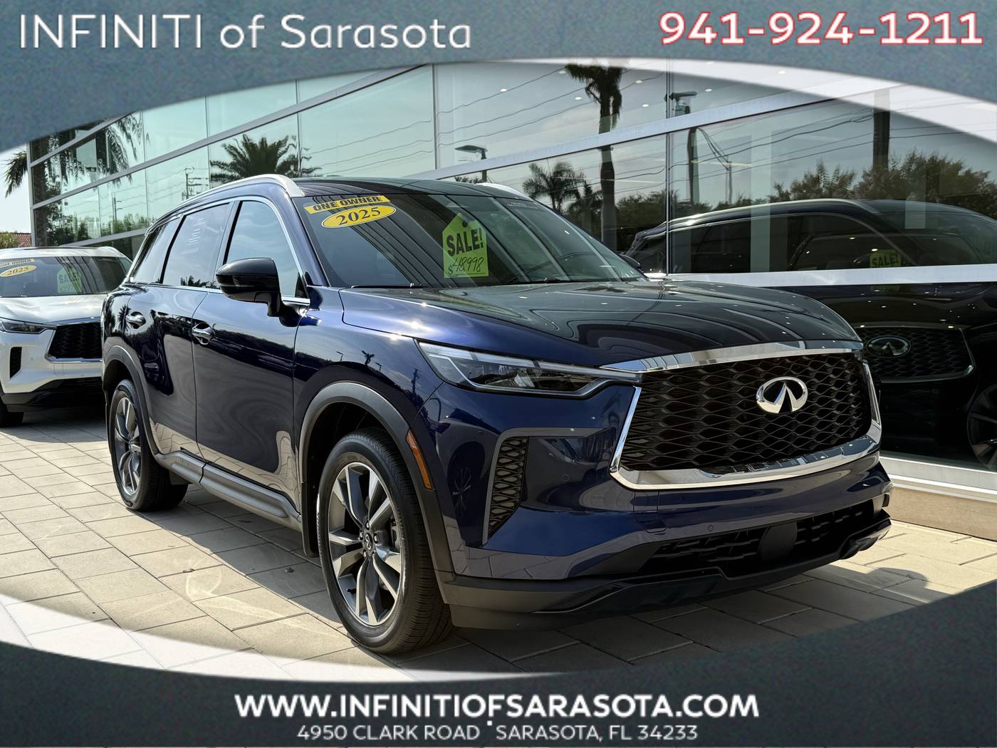2025 INFINITI QX60 LUXE — SUV — 3,364 mi — Sarasota, FL