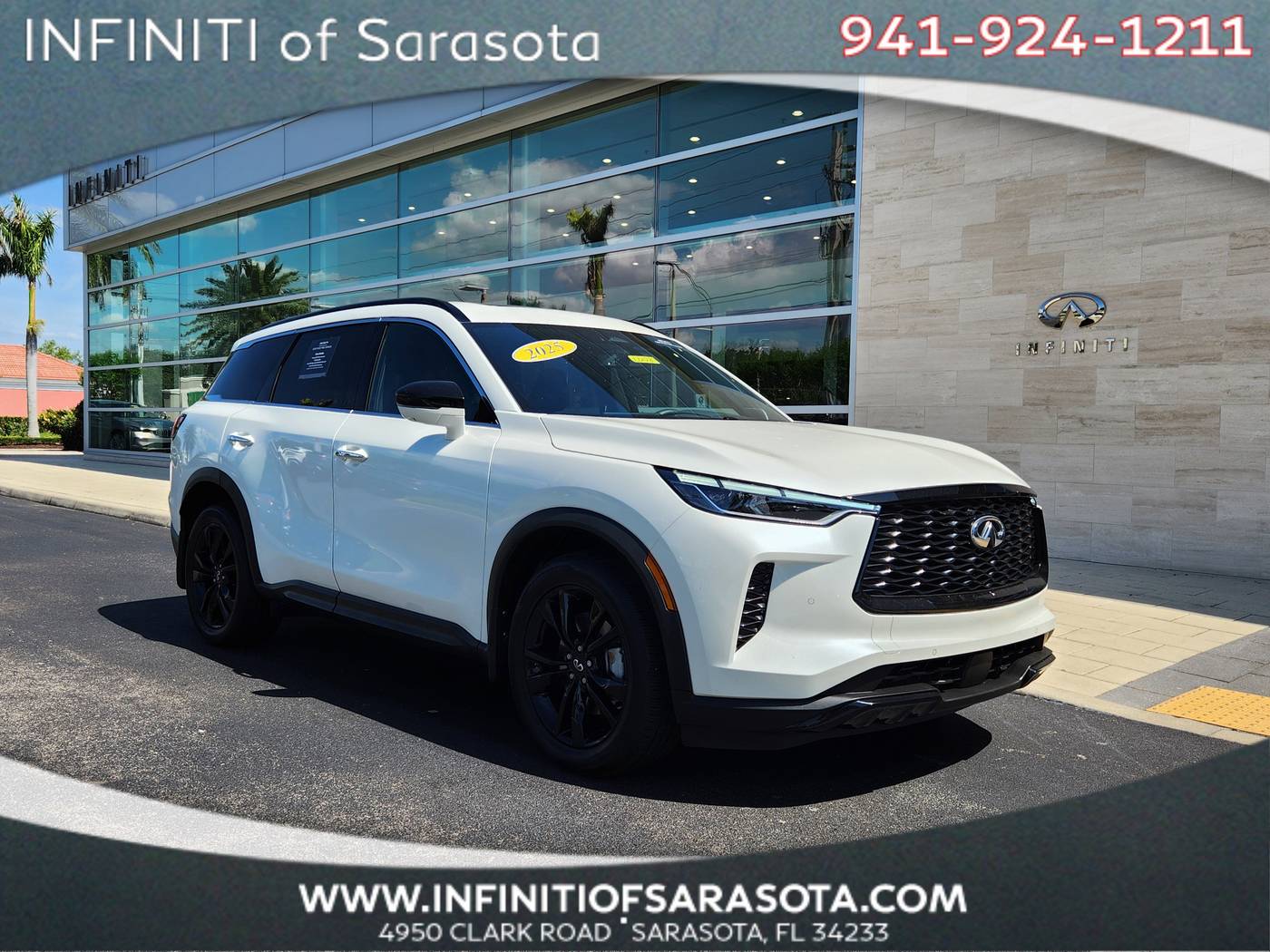 2025 INFINITI QX60 LUXE — SUV — 2,773 mi — Sarasota, FL