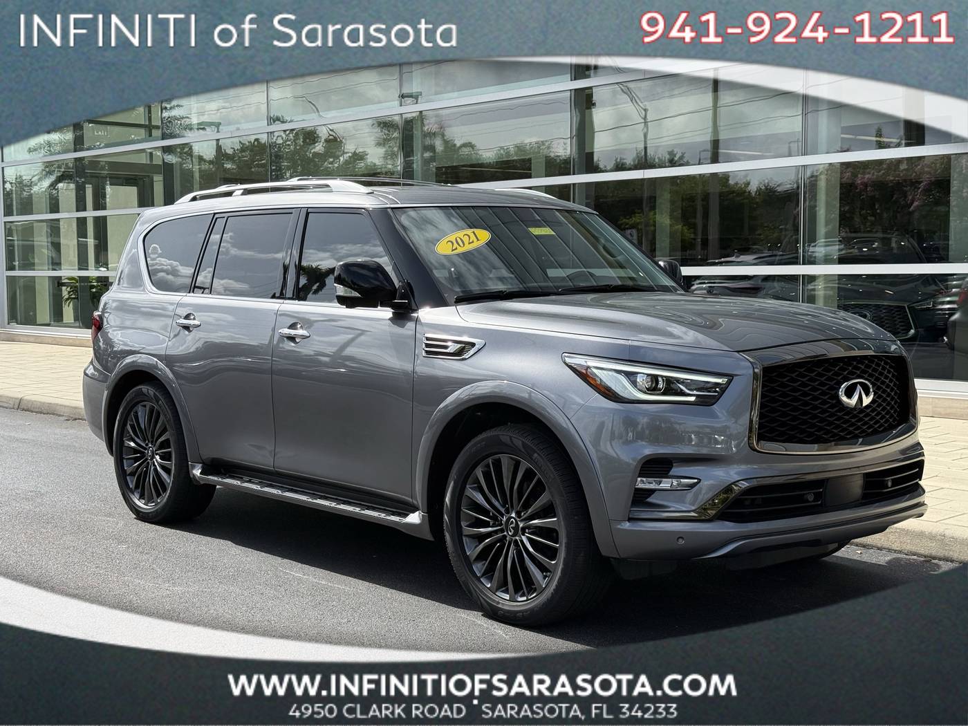 2021 INFINITI QX80 PREMIUM SELECT — SUV — 67,218 mi — Sarasota, FL