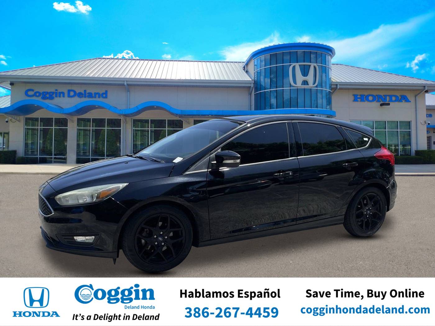 2016 Ford Focus SE — Hatchback — 84,729 mi — Orange City, FL