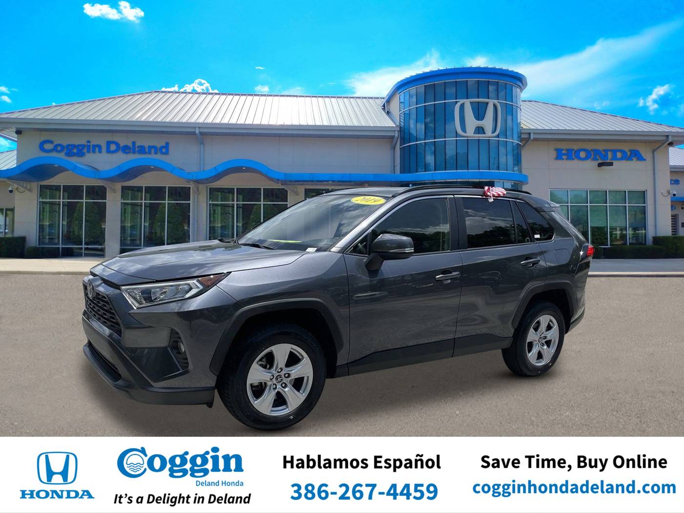 2019 Toyota RAV4 XLE — SUV — 24,345 mi — Orange City, FL