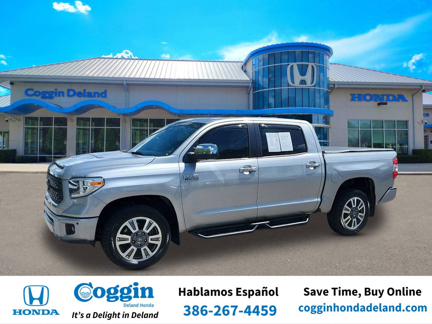 2020 Toyota Tundra Platinum — Pickup Truck — 109,933 mi — Orange City, FL