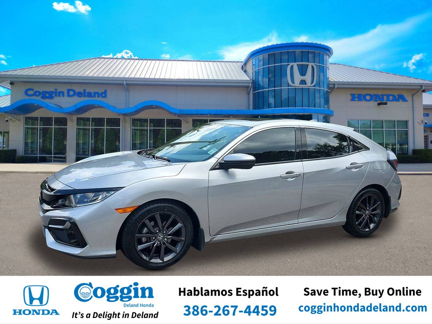 2021 Honda Civic EX — Hatchback — 36,564 mi — Orange City, FL