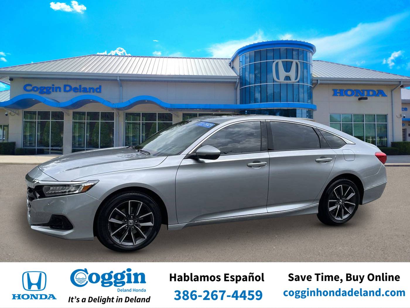 2021 Honda Accord EX-L — Sedan — 55,462 mi — Orange City, FL