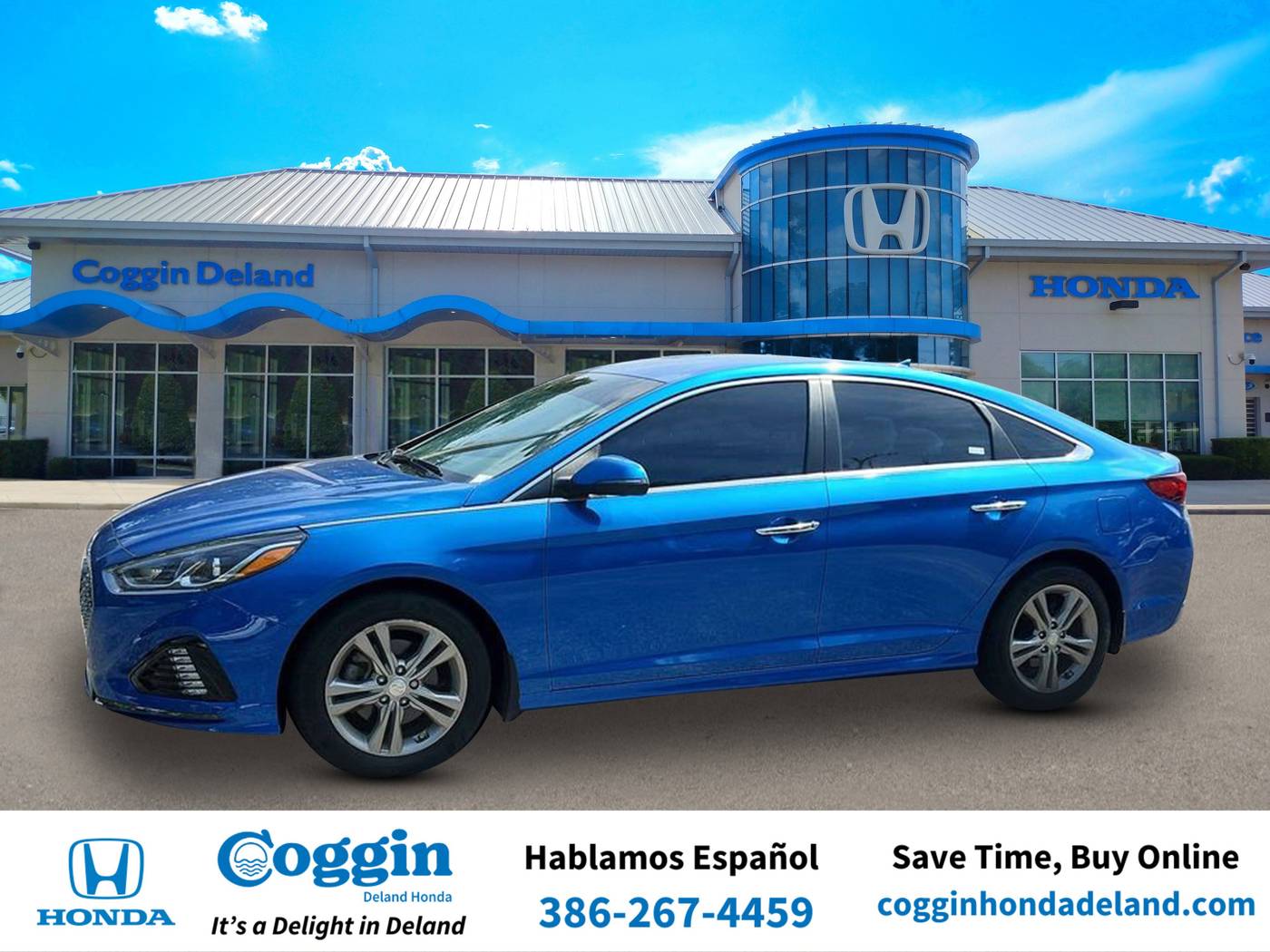 2019 Hyundai Sonata SEL — Sedan — 40,141 mi — Orange City, FL