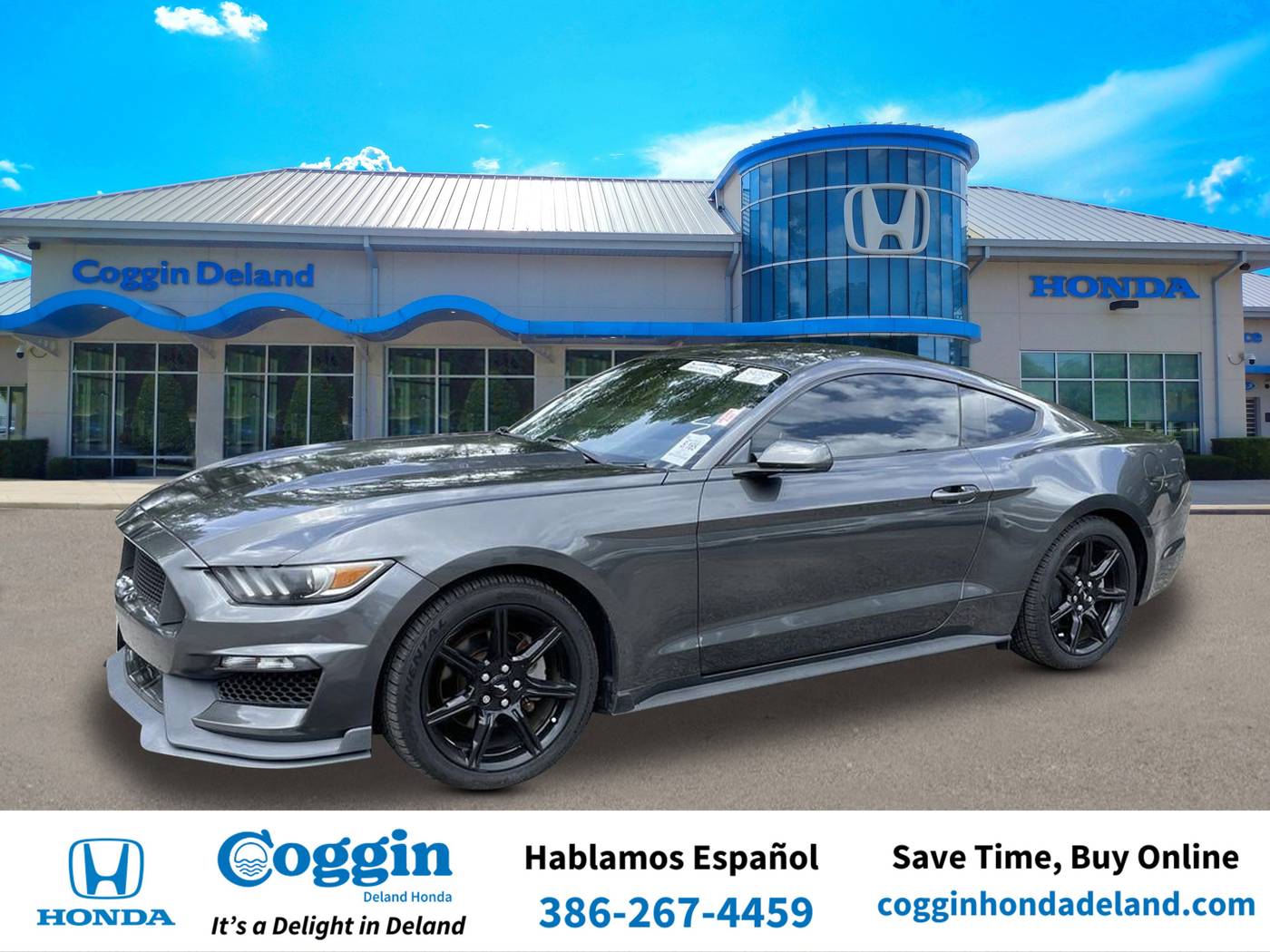 2017 Ford Mustang V6 — Coupe — 106,551 mi — Orange City, FL