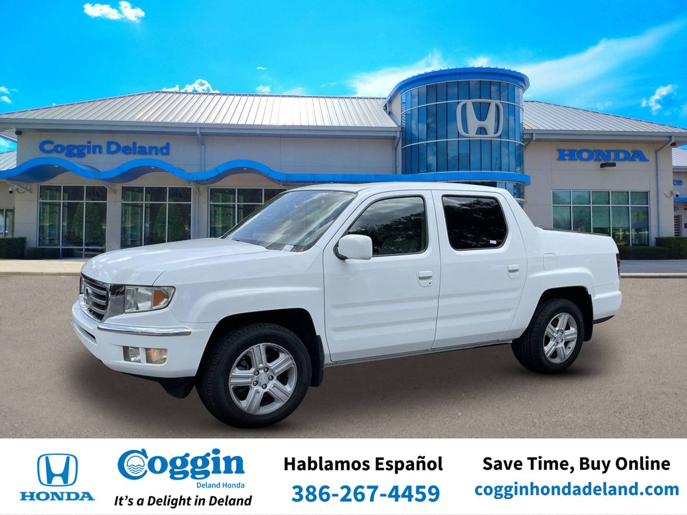 2013 Honda Ridgeline RTL — Pickup Truck — 89,677 mi — Orange City, FL