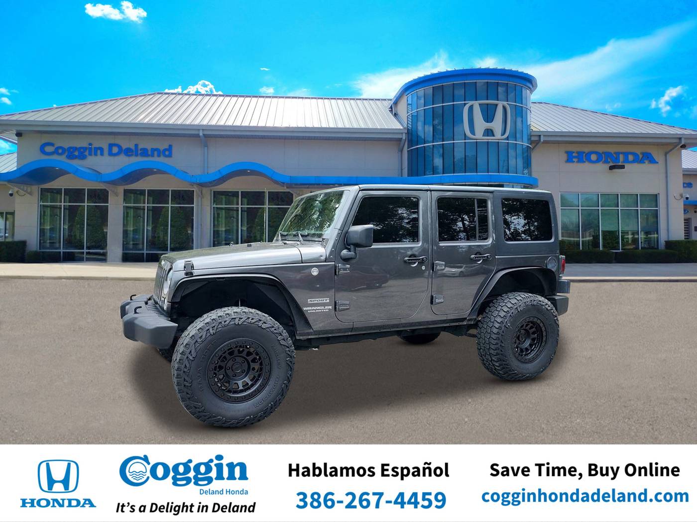 2017 Jeep Wrangler Sport — SUV — 96,580 mi — Orange City, FL