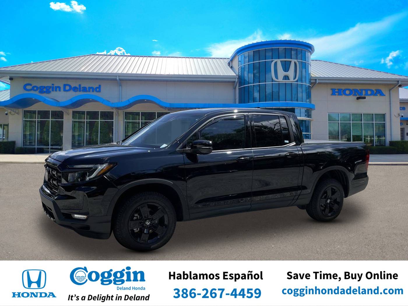 2024 Honda Ridgeline Black Edition — Pickup Truck — 11,203 mi — Orange City, FL