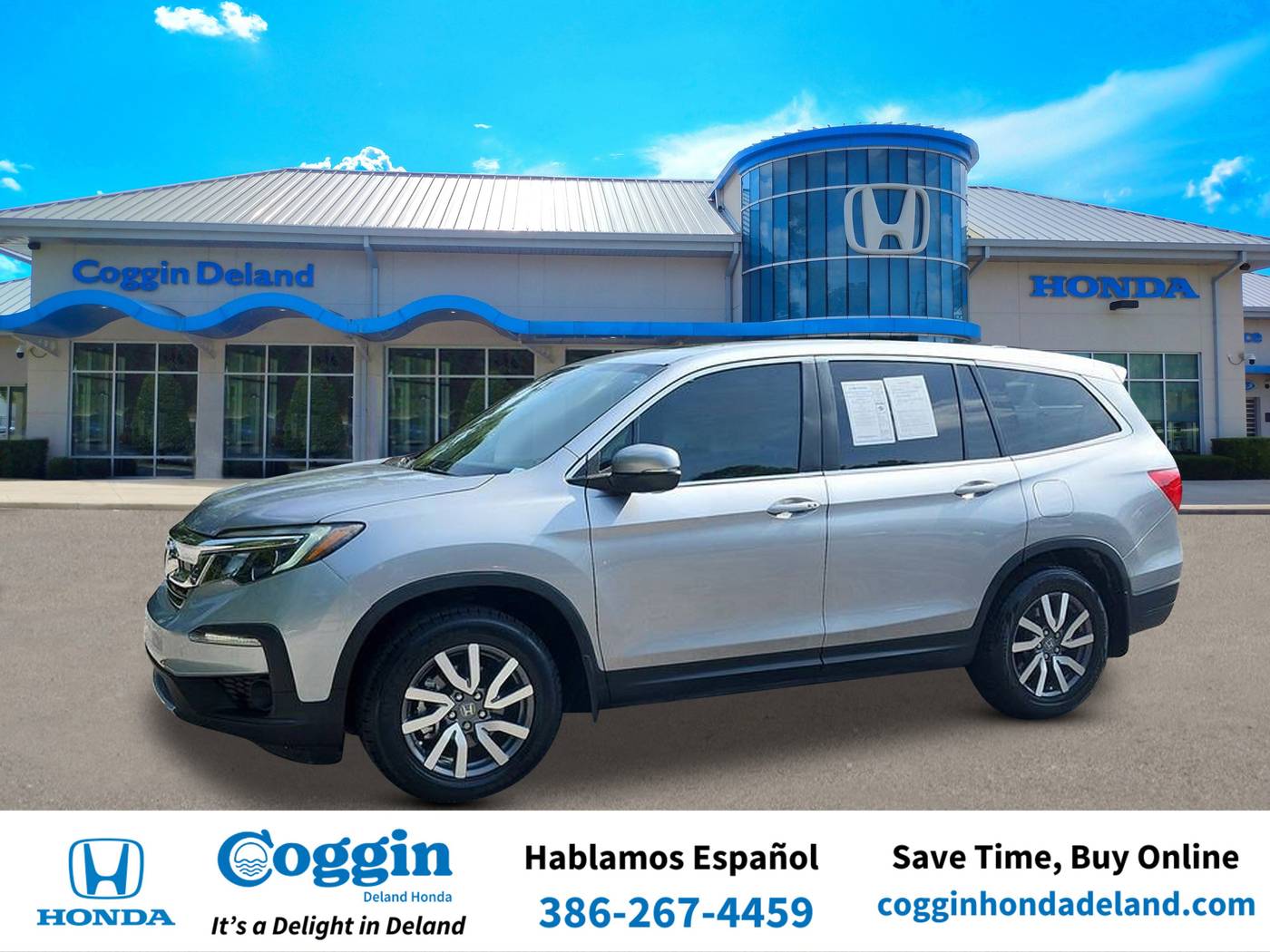 2021 Honda Pilot EX-L — SUV — 77,456 mi — Orange City, FL
