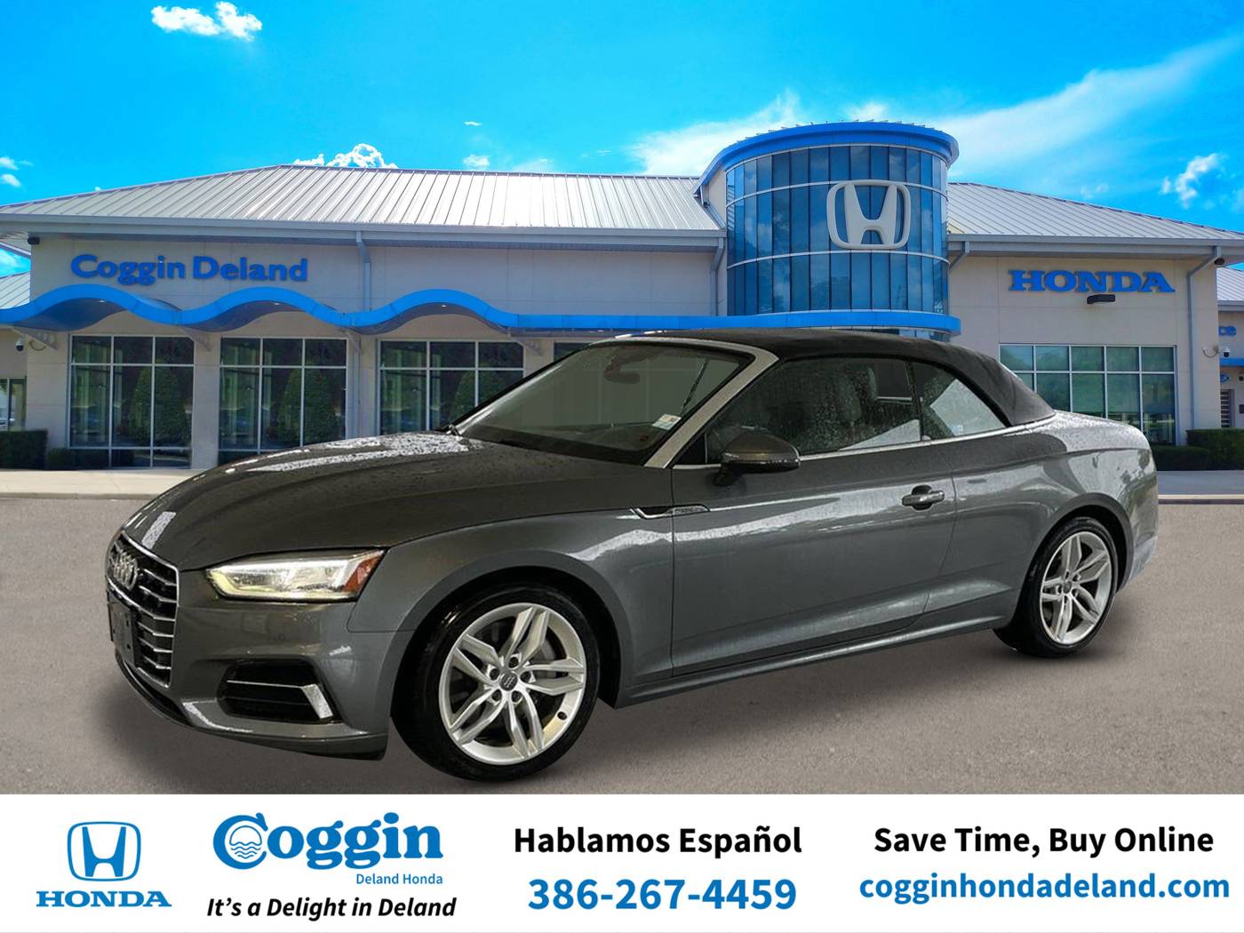 2019 Audi A5 Premium Plus — Convertible — 65,153 mi — Orange City, FL