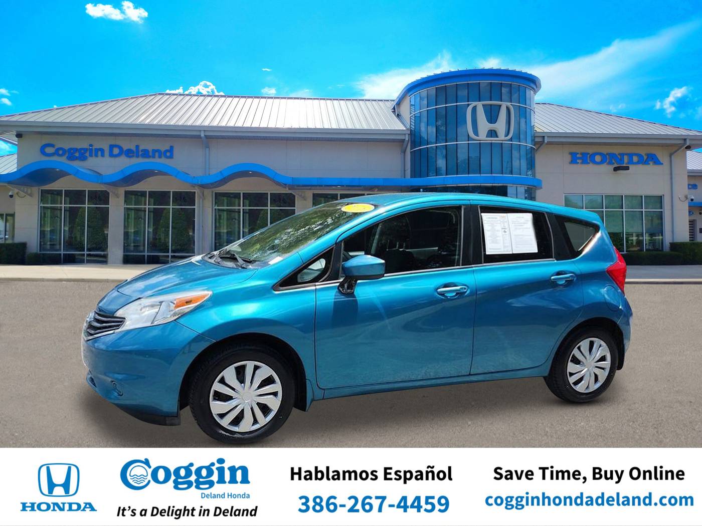 2016 Nissan Versa 1.6 SV — Hatchback — 98,639 mi — Orange City, FL
