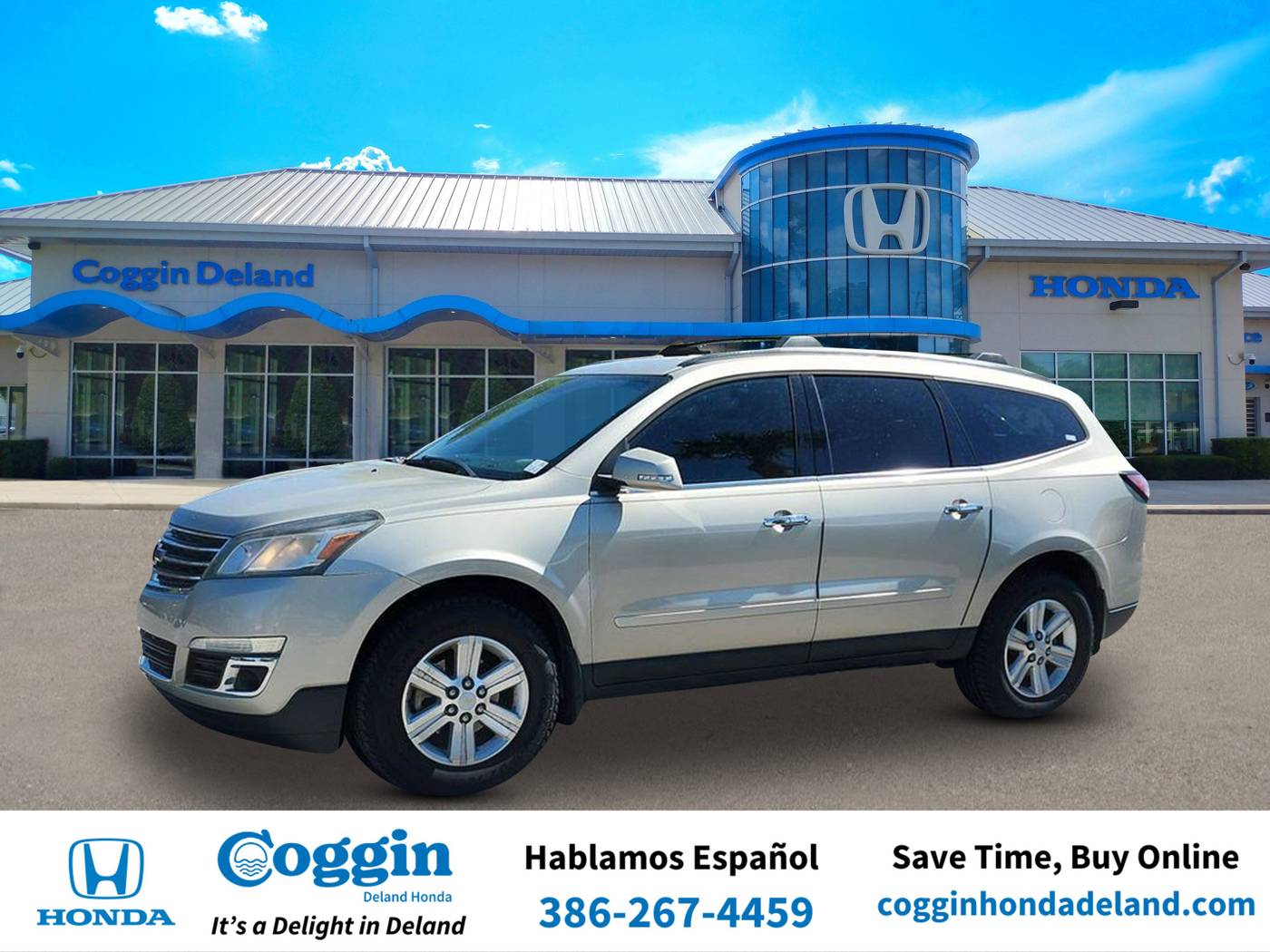 2014 Chevrolet Traverse LT — SUV — 89,619 mi — Orange City, FL