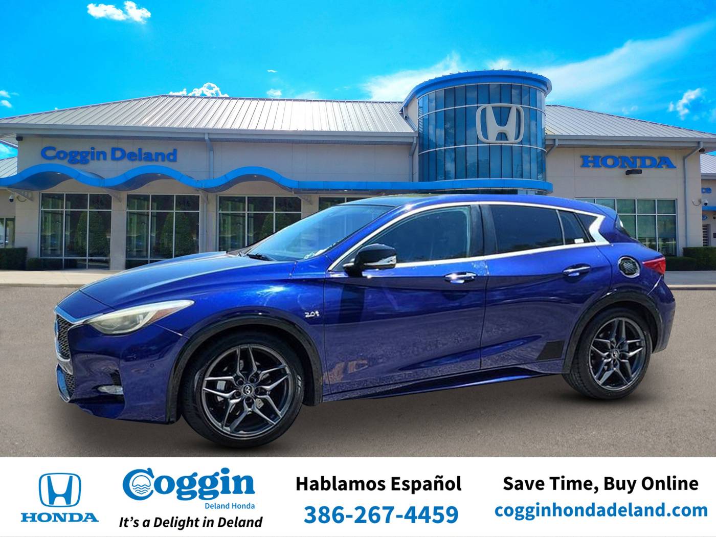 2017 INFINITI QX30 SPORT — SUV — 70,757 mi — Orange City, FL