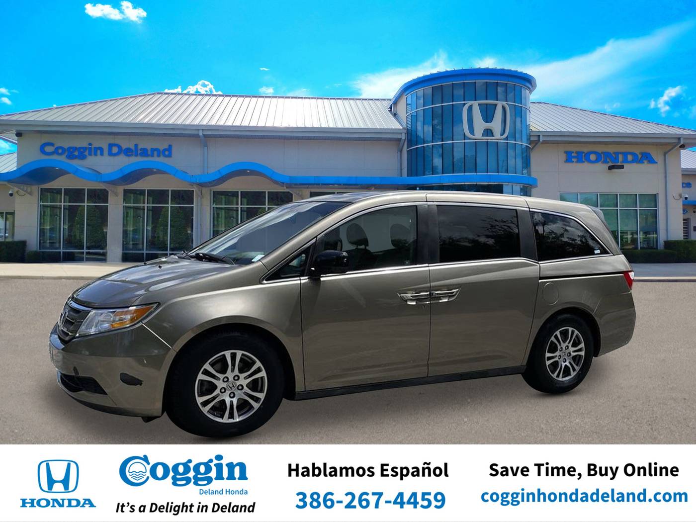 2011 Honda Odyssey EX-L — Minivan — 107,323 mi — Orange City, FL