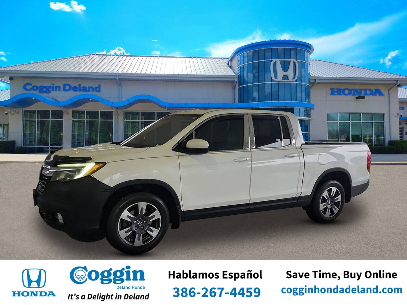 2019 Honda Ridgeline RTL-T — Pickup Truck — 86,675 mi — Orange City, FL
