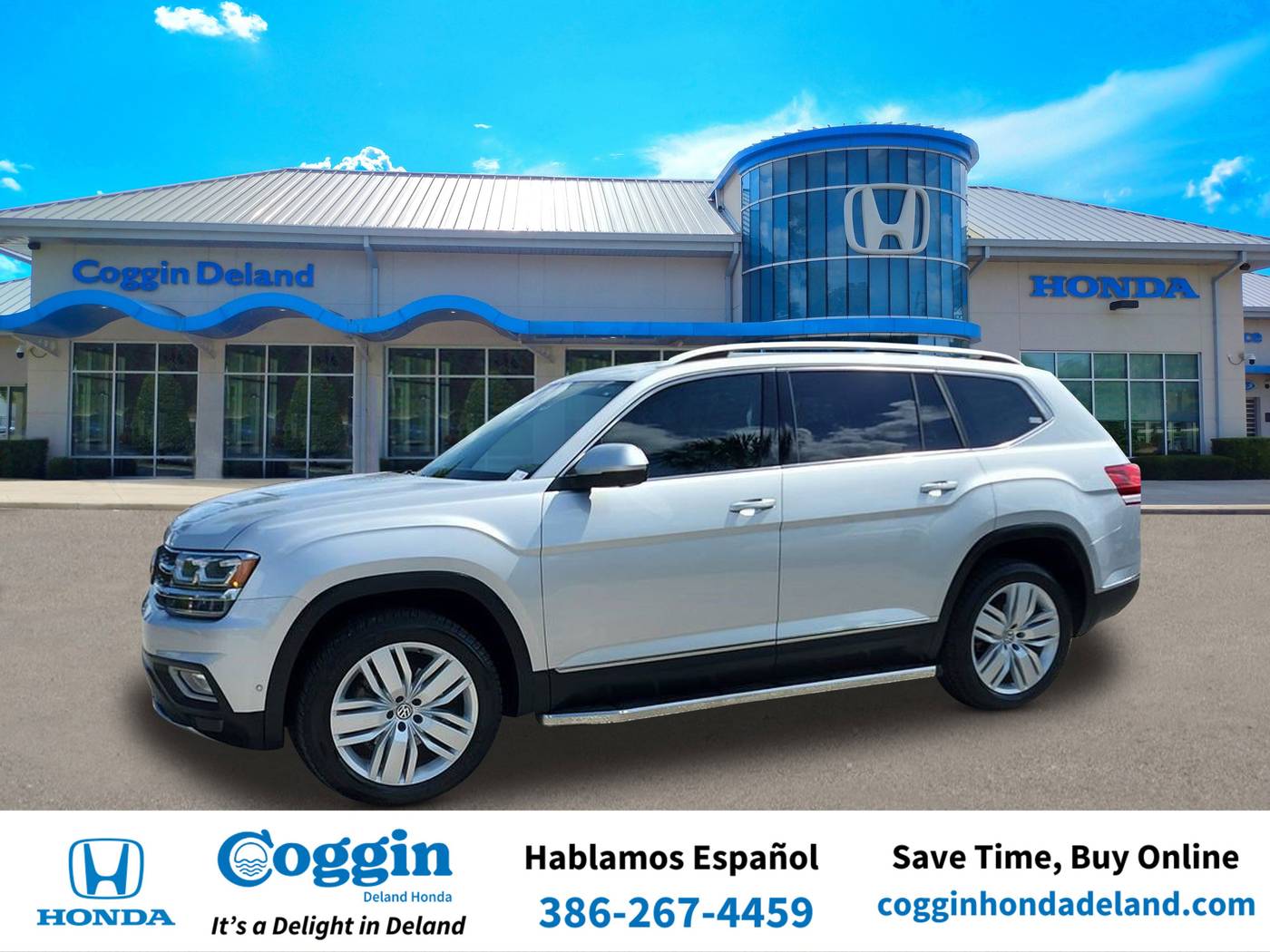 2018 Volkswagen Atlas SEL Premium — SUV — 78,523 mi — Orange City, FL