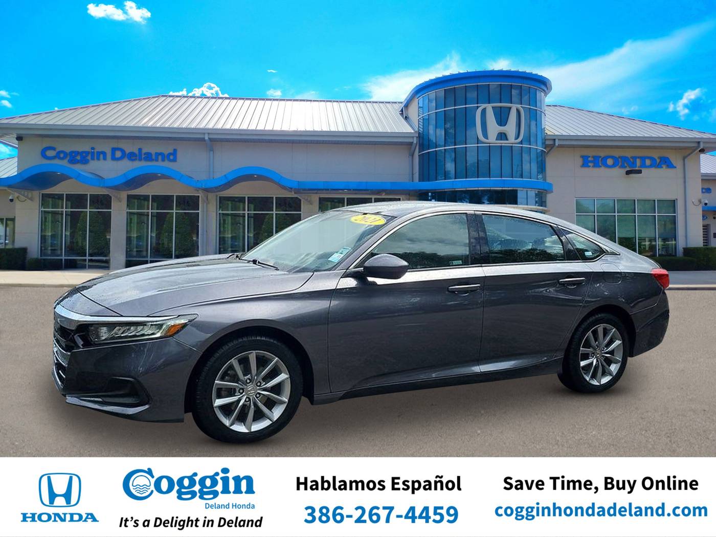 2021 Honda Accord LX — Sedan — 73,464 mi — Orange City, FL