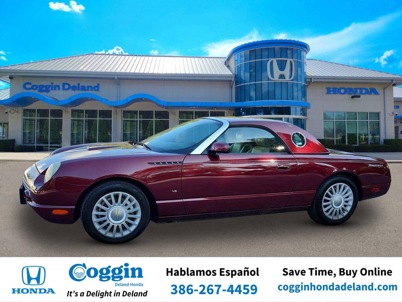 2004 Ford Thunderbird Premium — Convertible — 88,685 mi — Orange City, FL