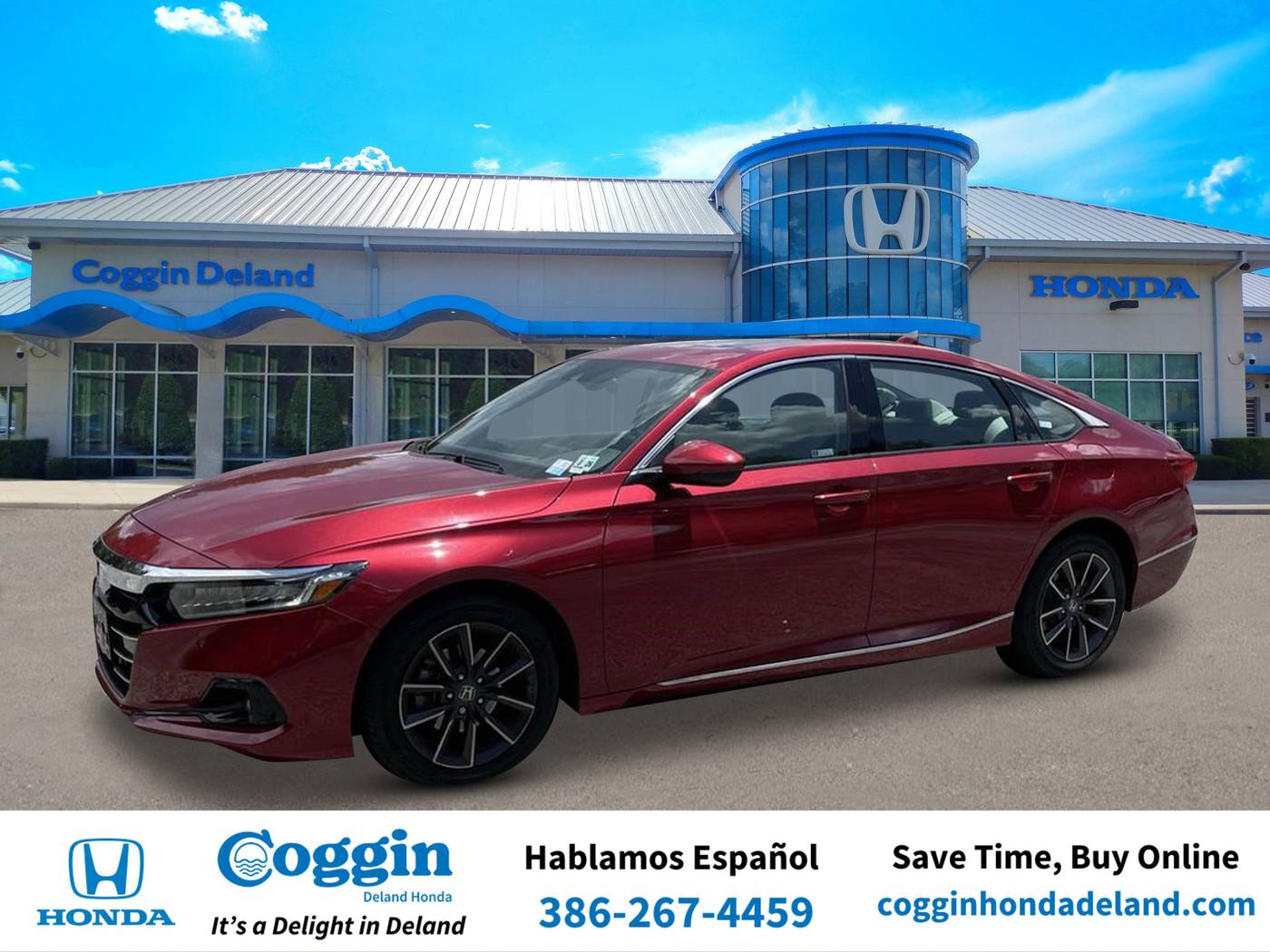 2021 Honda Accord EX-L — Sedan — 37,428 mi — Orange City, FL