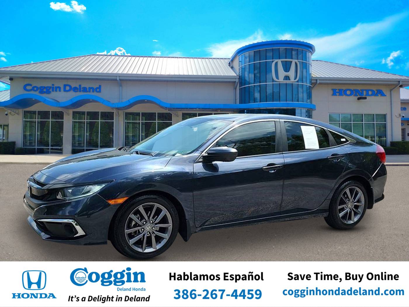 2020 Honda Civic EX — Sedan — 70,169 mi — Orange City, FL