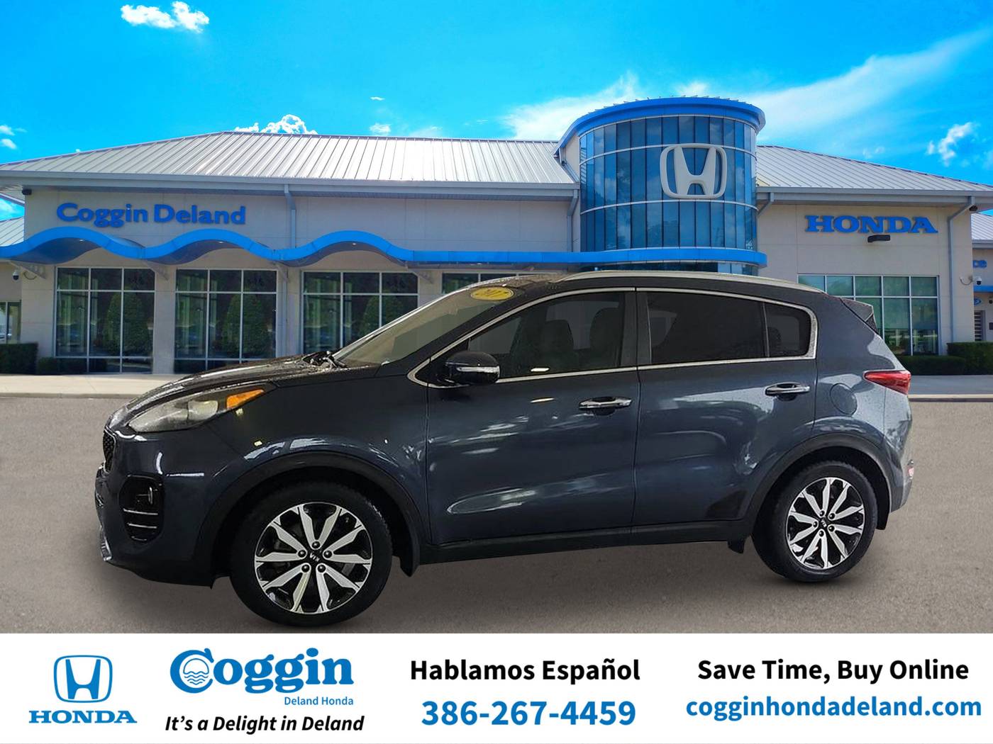 2017 Kia Sportage EX — SUV — 89,299 mi — Orange City, FL