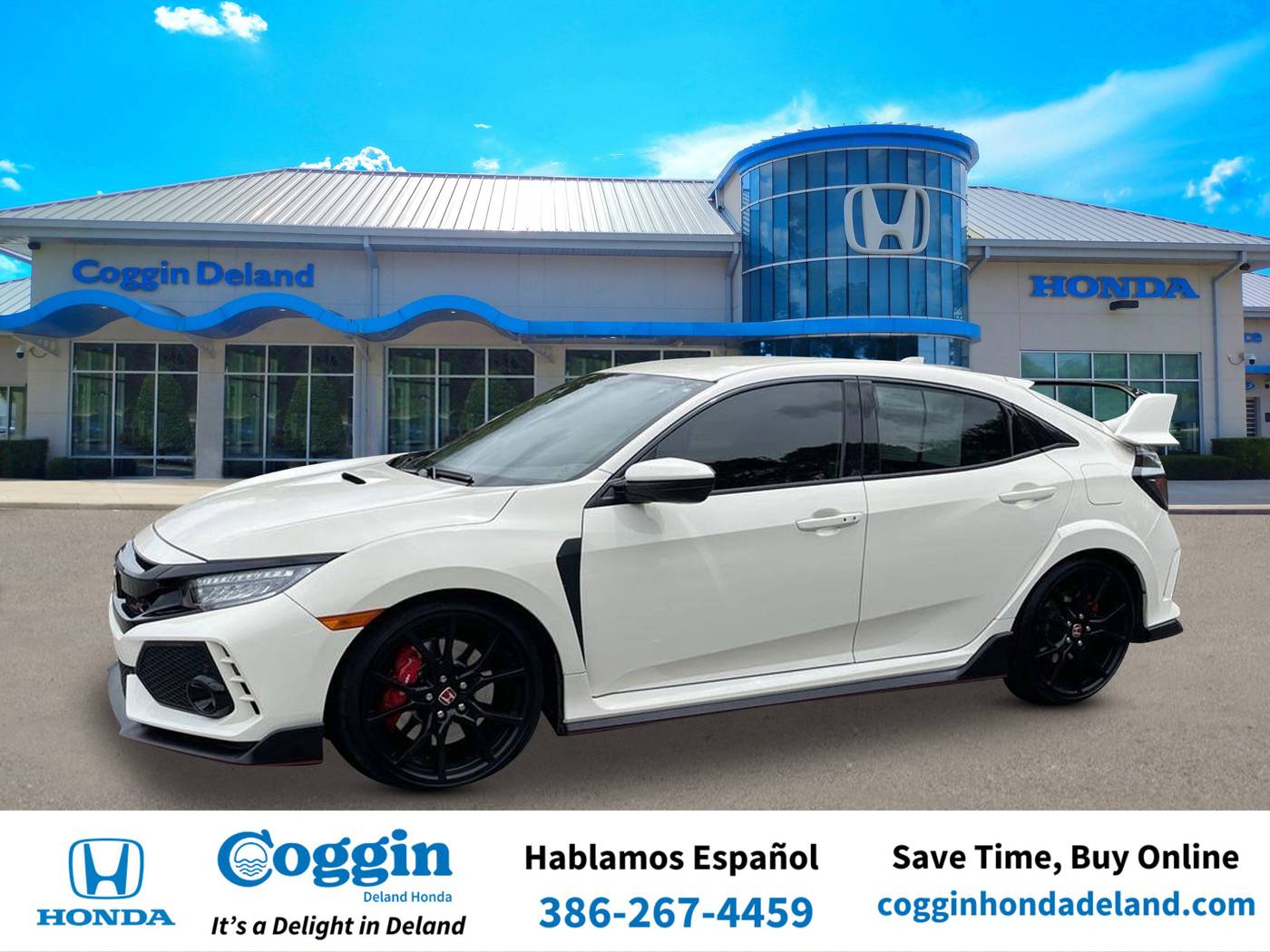 2018 Honda Civic Type R — Hatchback — 41,803 mi — Orange City, FL