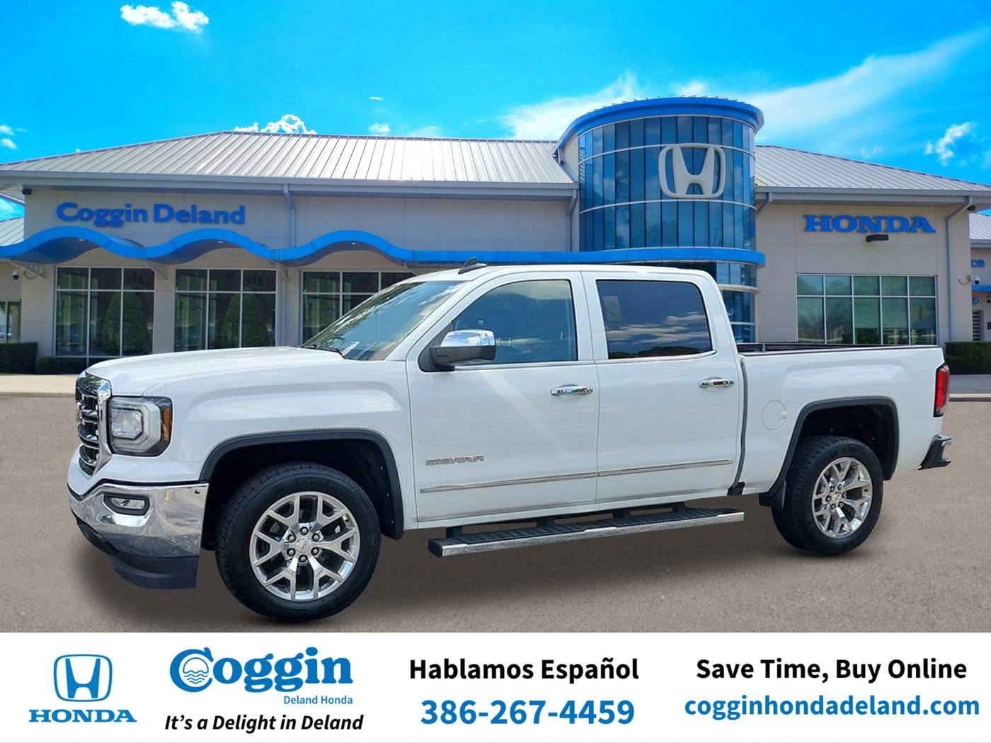 2017 GMC Sierra 1500 SLT — Pickup Truck — 106,087 mi — Orange City, FL