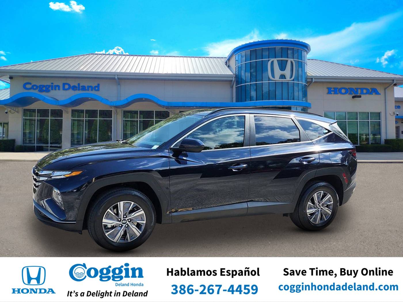 2024 Hyundai Tucson Hybrid Blue — SUV — 29,488 mi — Orange City, FL