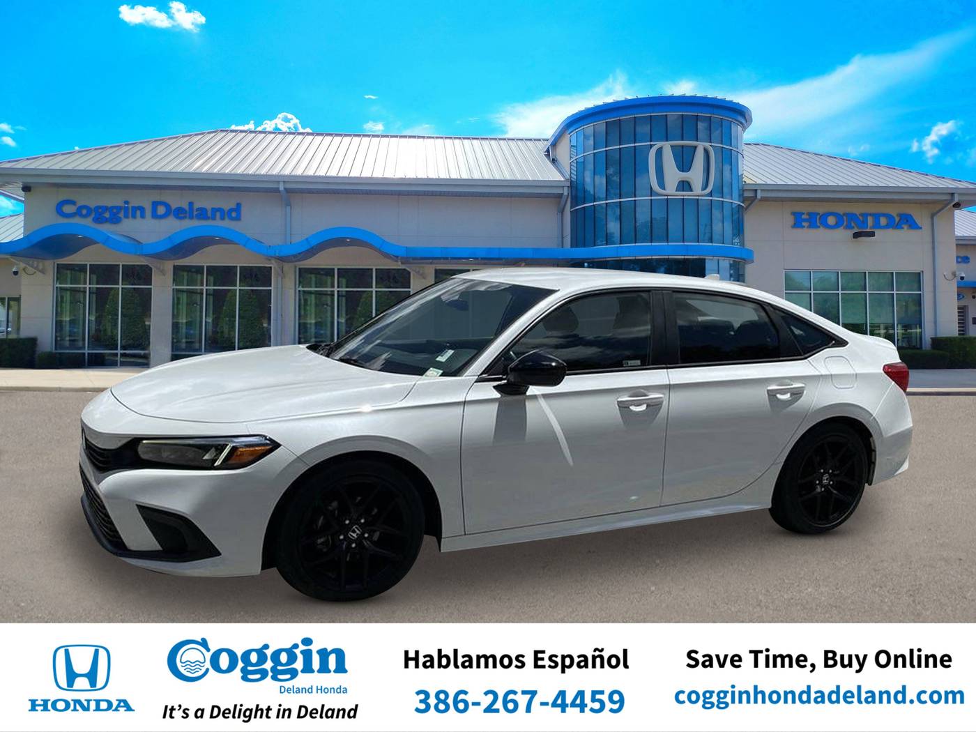 2022 Honda Civic Sport — Sedan — 65,812 mi — Orange City, FL