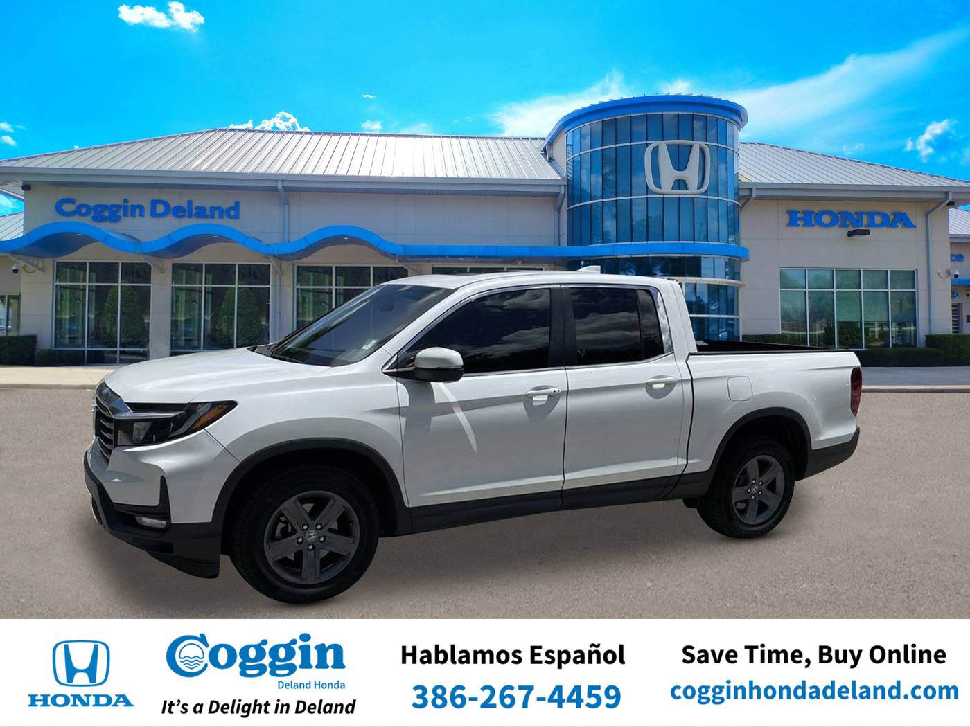 2021 Honda Ridgeline RTL — Pickup Truck — 106,000 mi — Orange City, FL
